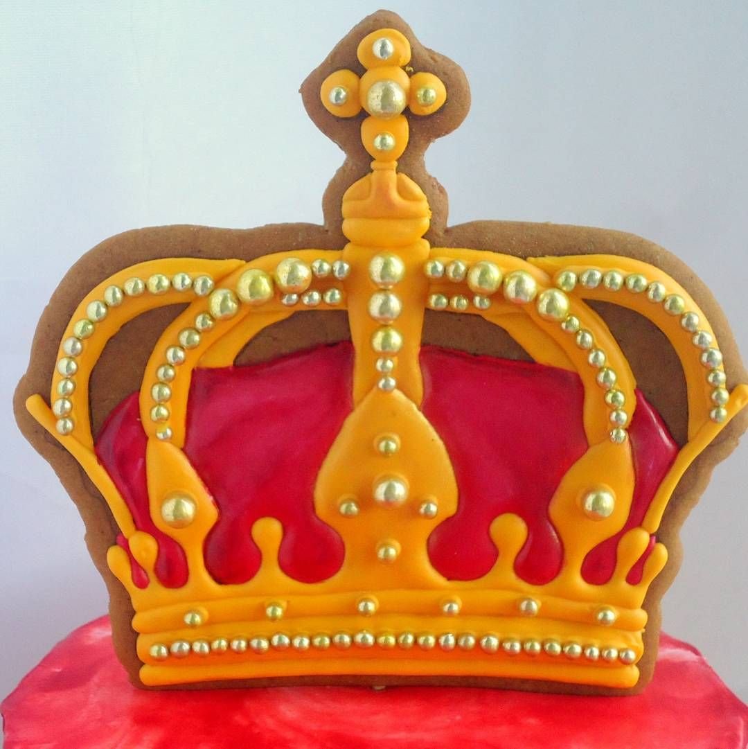 Имбирный пряник корона