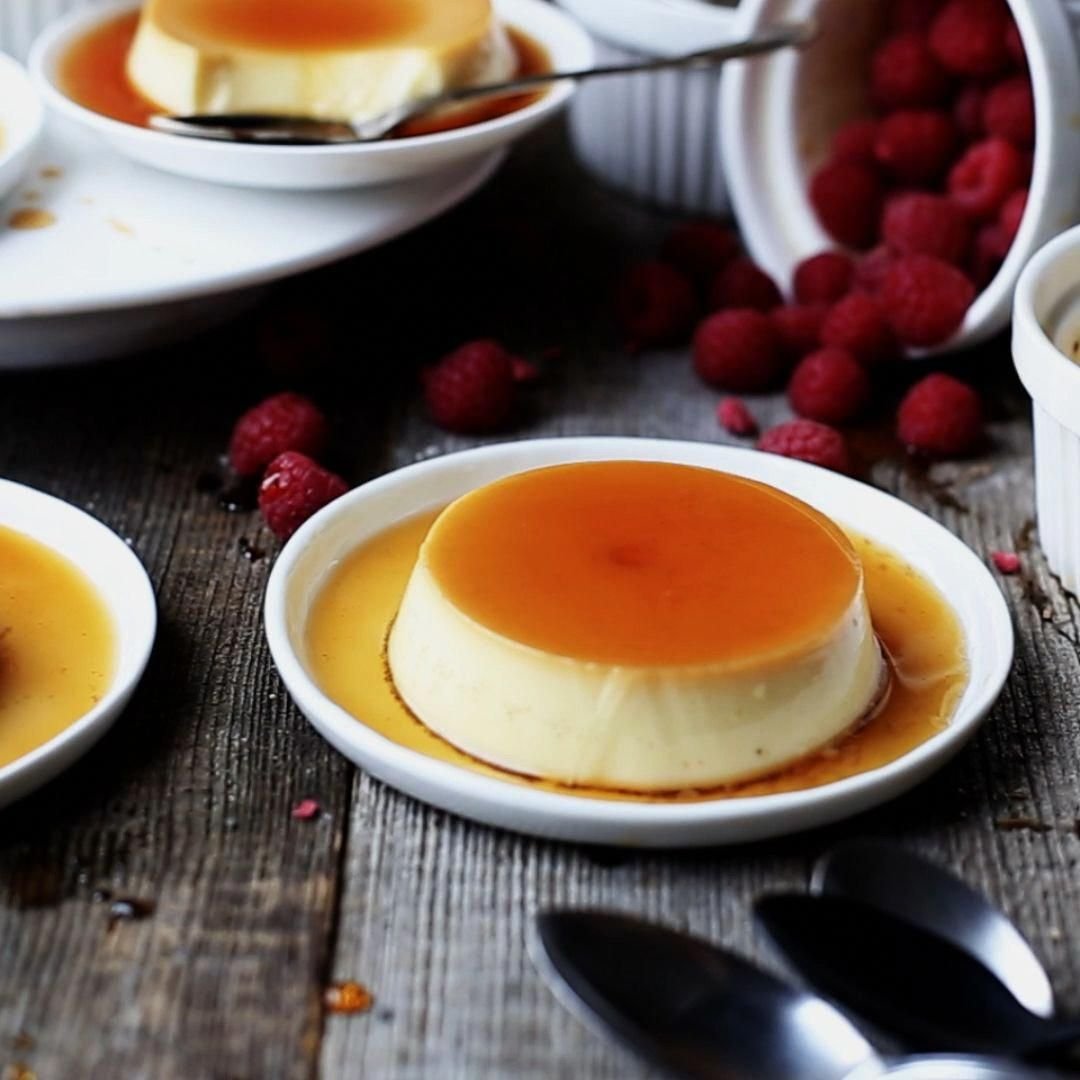 Flan испанское блюдо