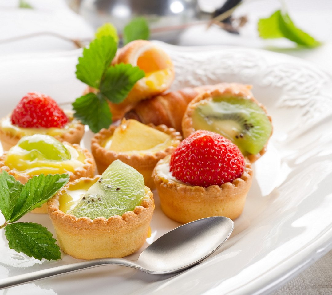 Корзиночки с масляным кремом