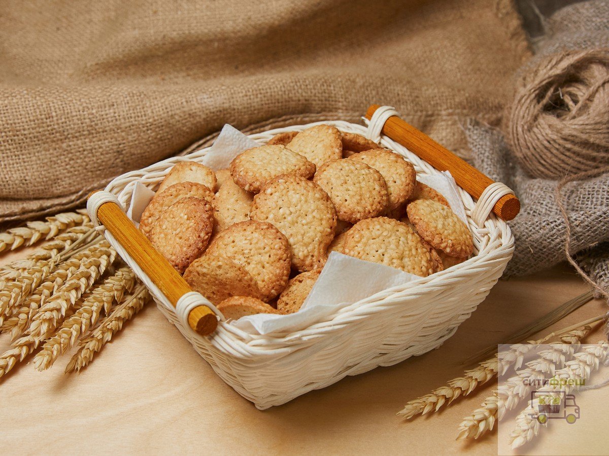 Печенье Софийка с кунжутом