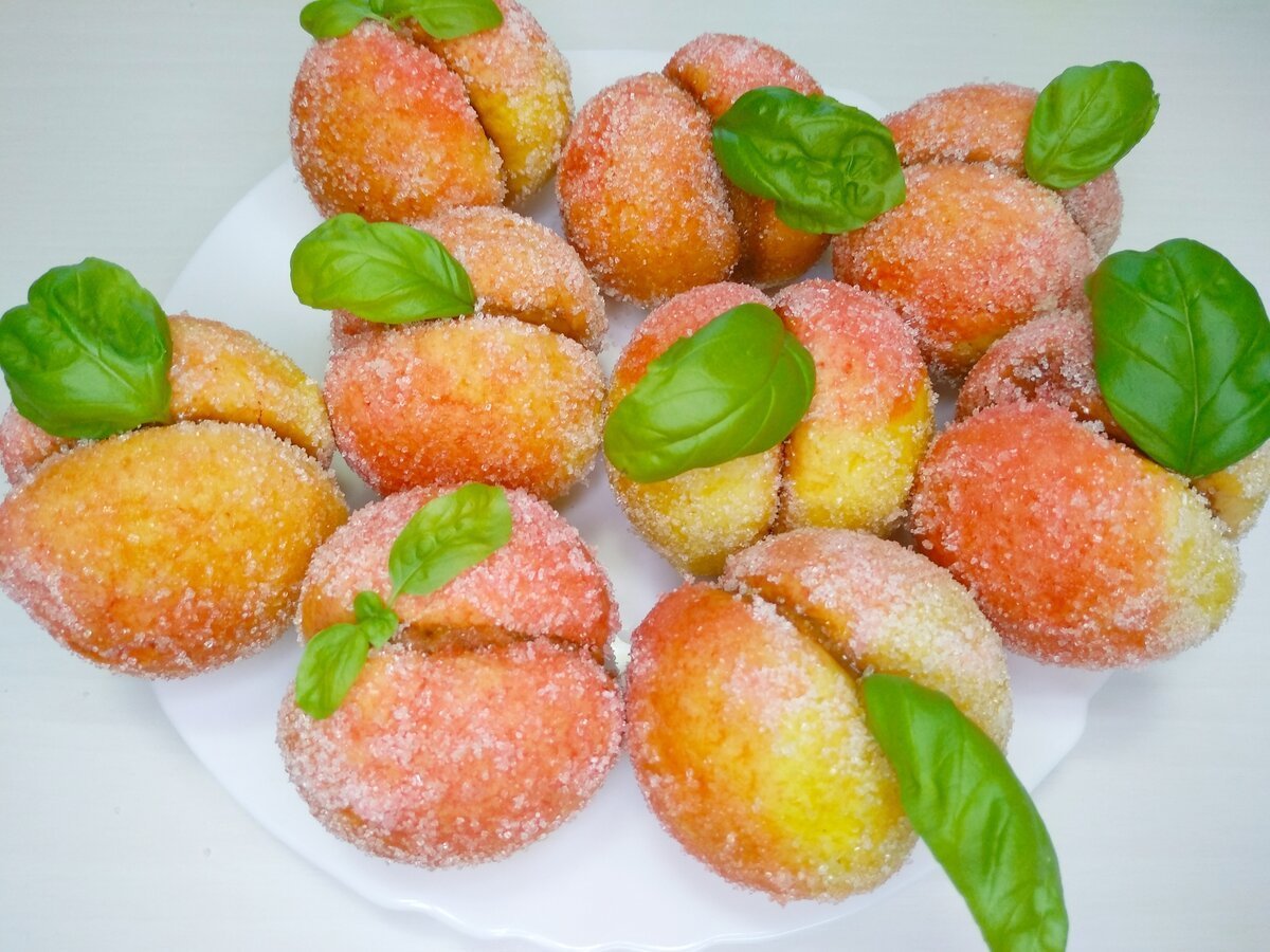 Сладости с персиками