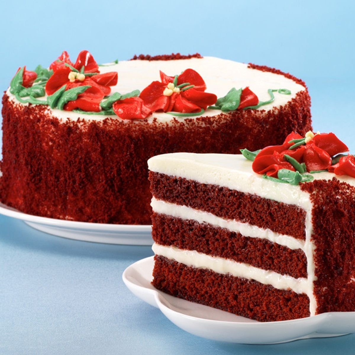 Торта "красный бархат" (Red Velvet).
