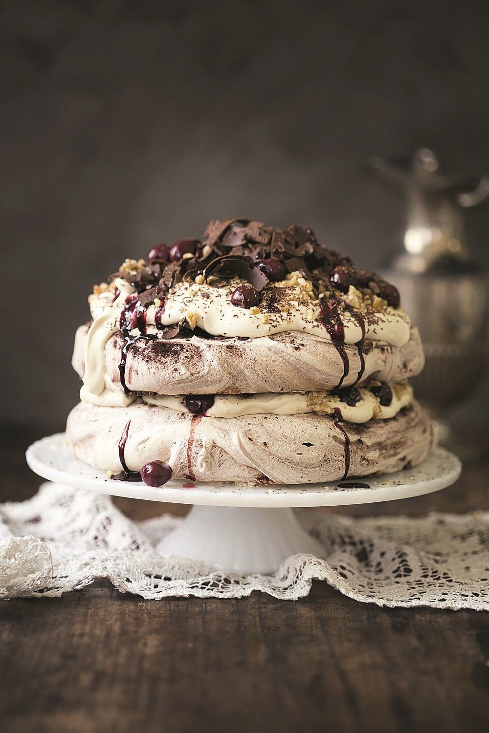 Торт "чёрный лес" (Black Forest Cake)