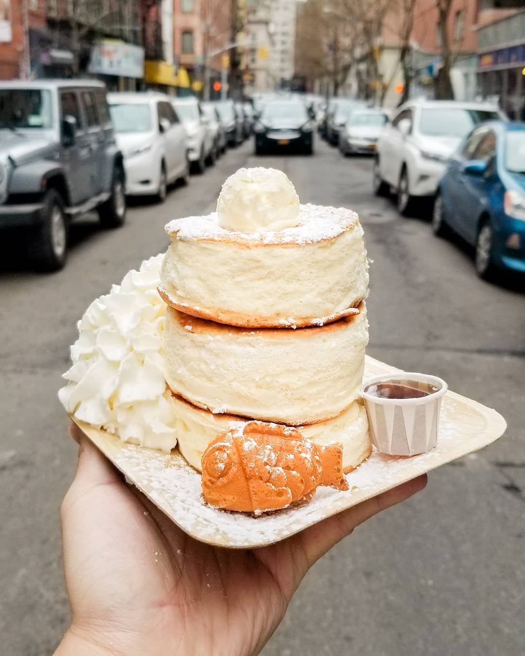Японские флаффи панкейки