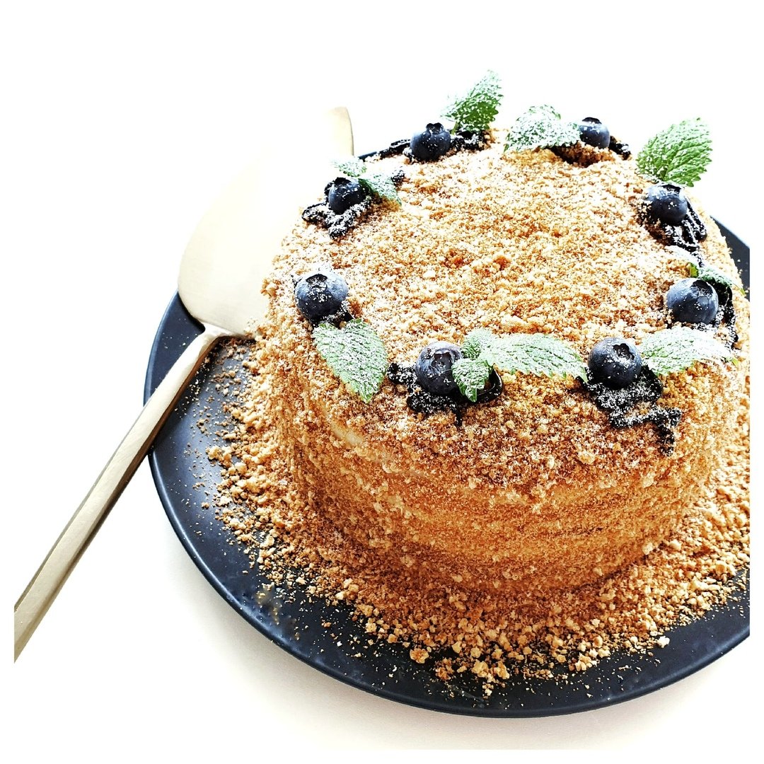 Торт "медовый с курагой" 850гу Палыча