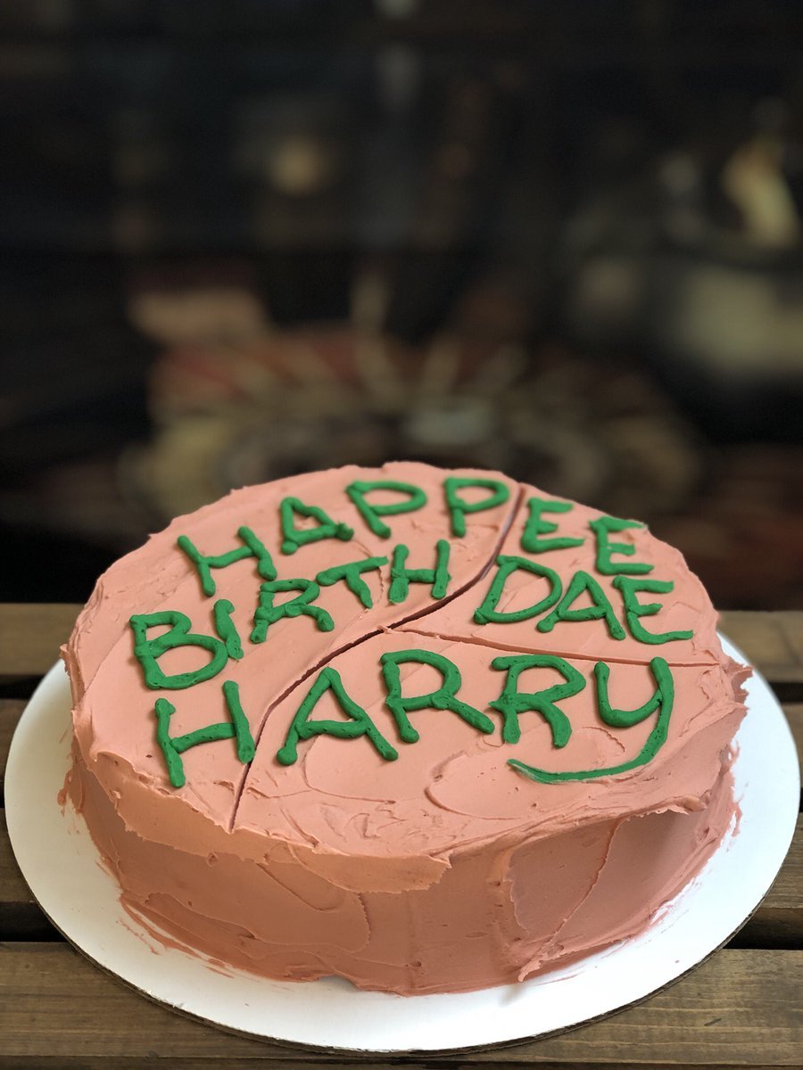 Торт для Гарри Поттера Happy Birthday Harry