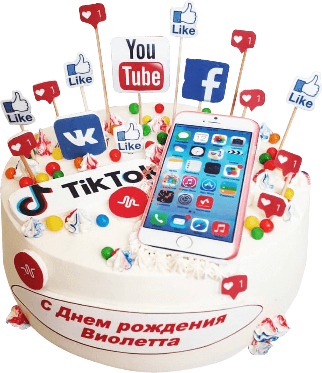 Торт с лайком