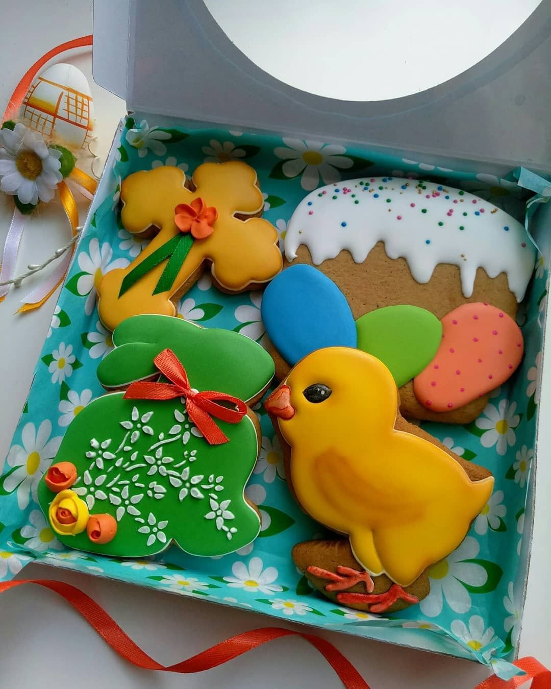 Пряник цыпленок в яйце вырубка