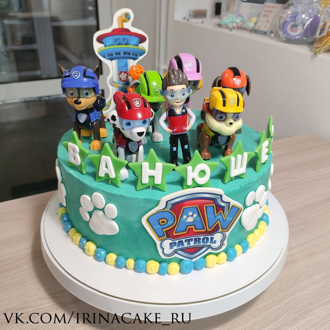 Paw Patrol dlya torta