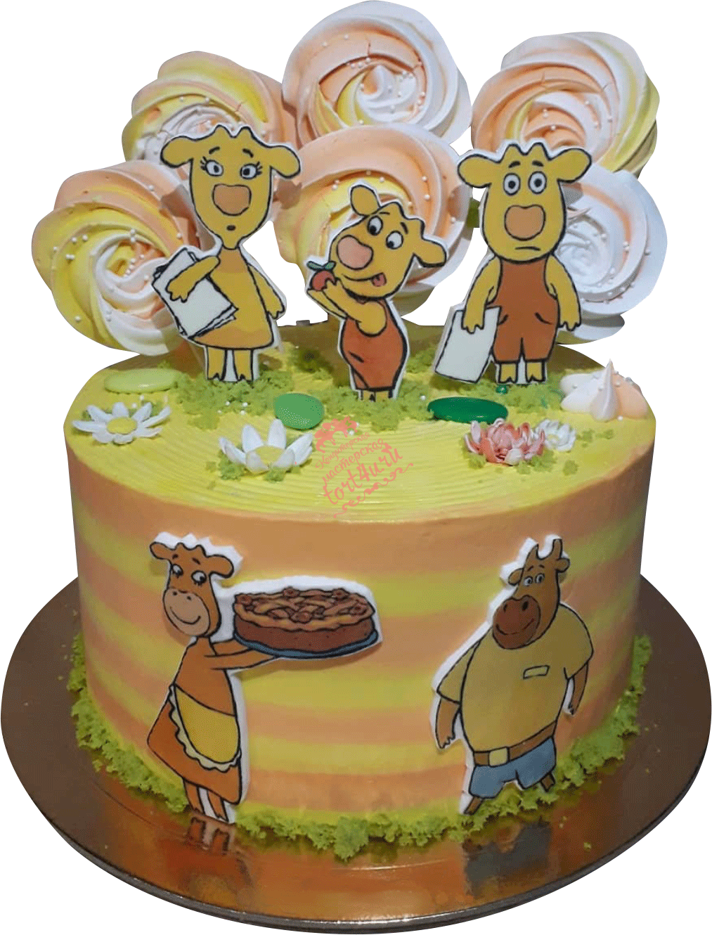 Торт рисунок