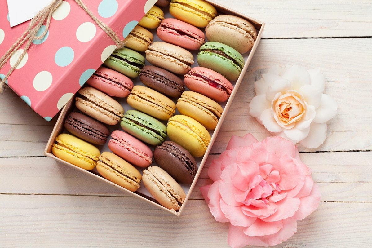 Almond французские макаруны