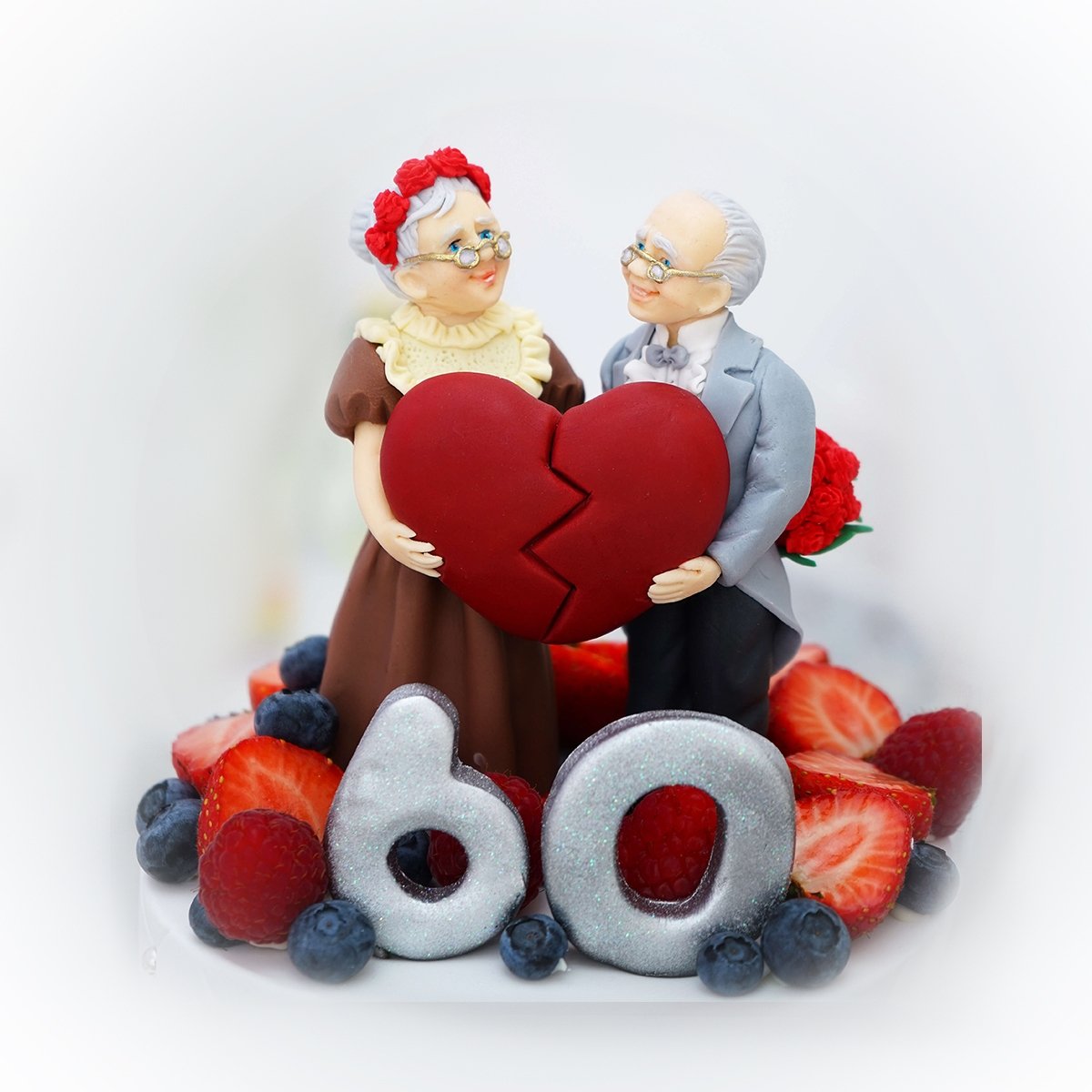Торт на годовщину свадьбы 40 лет