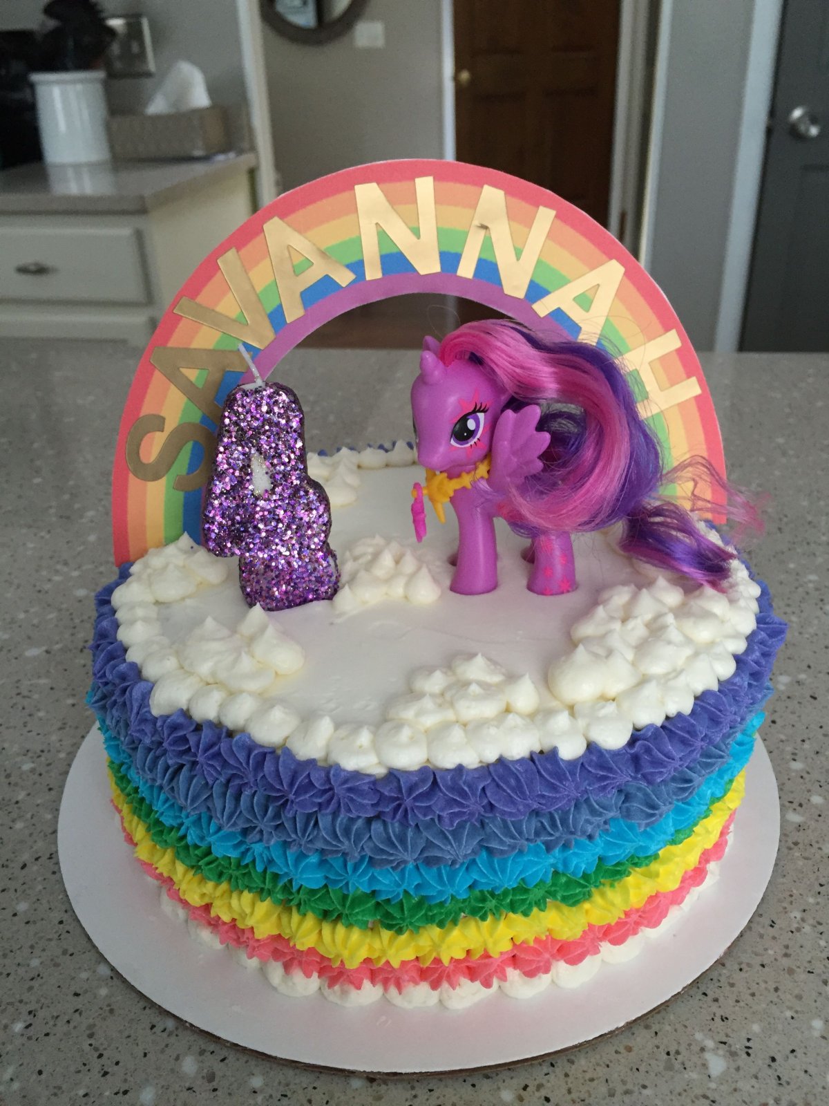 My little Pony из мастики