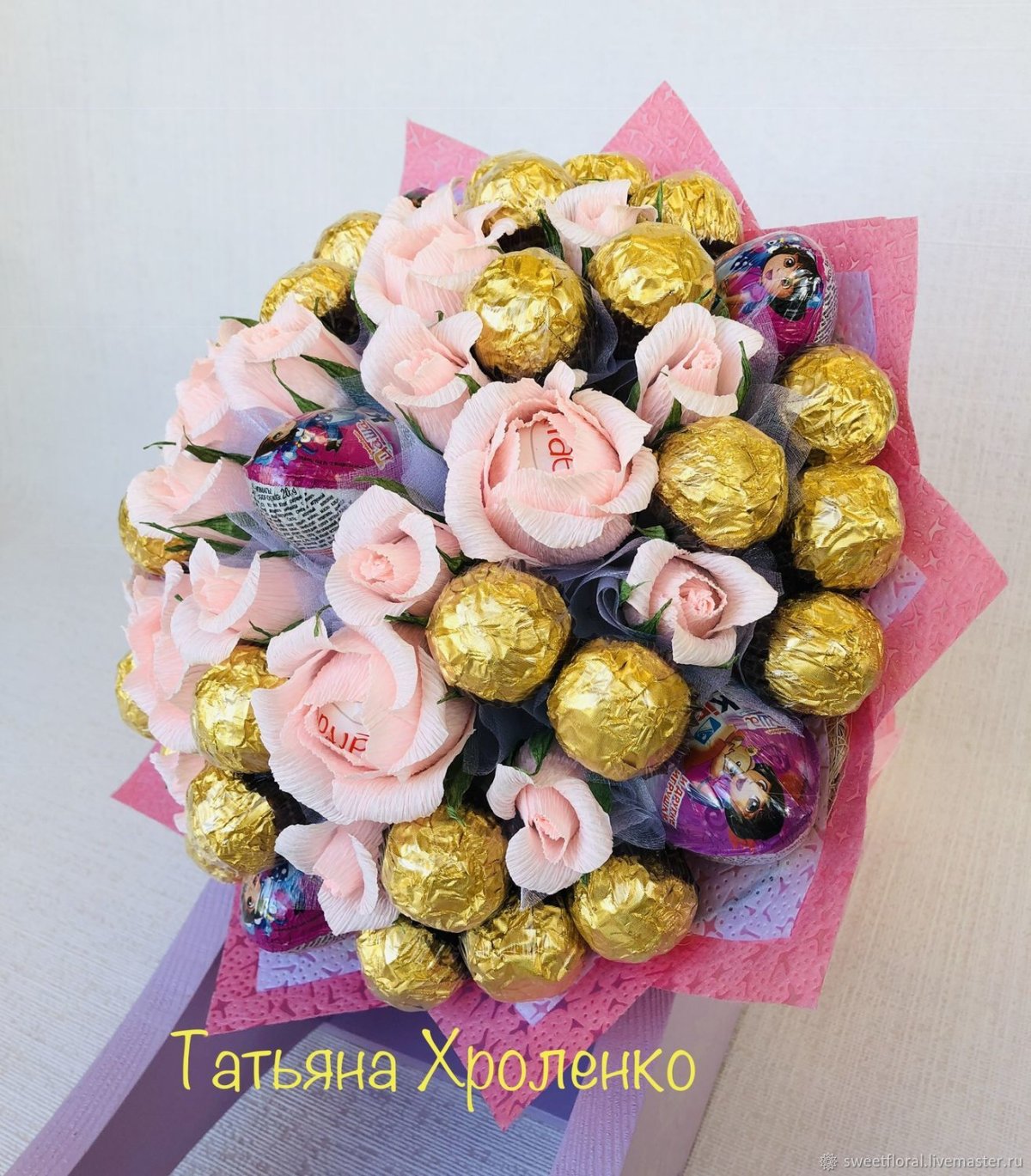 Конфетный букет