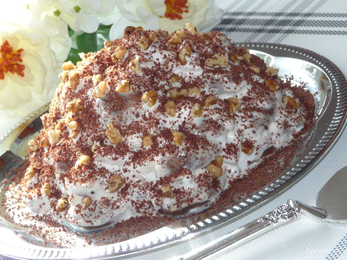 Французский торт из сметаны