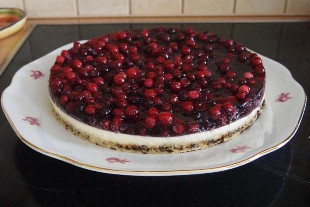 Мед дико вкусно с клюквой