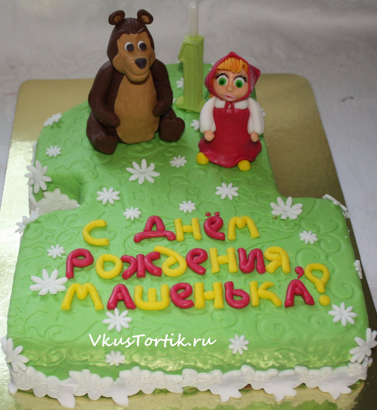 Маша и медведь фигурки на торт