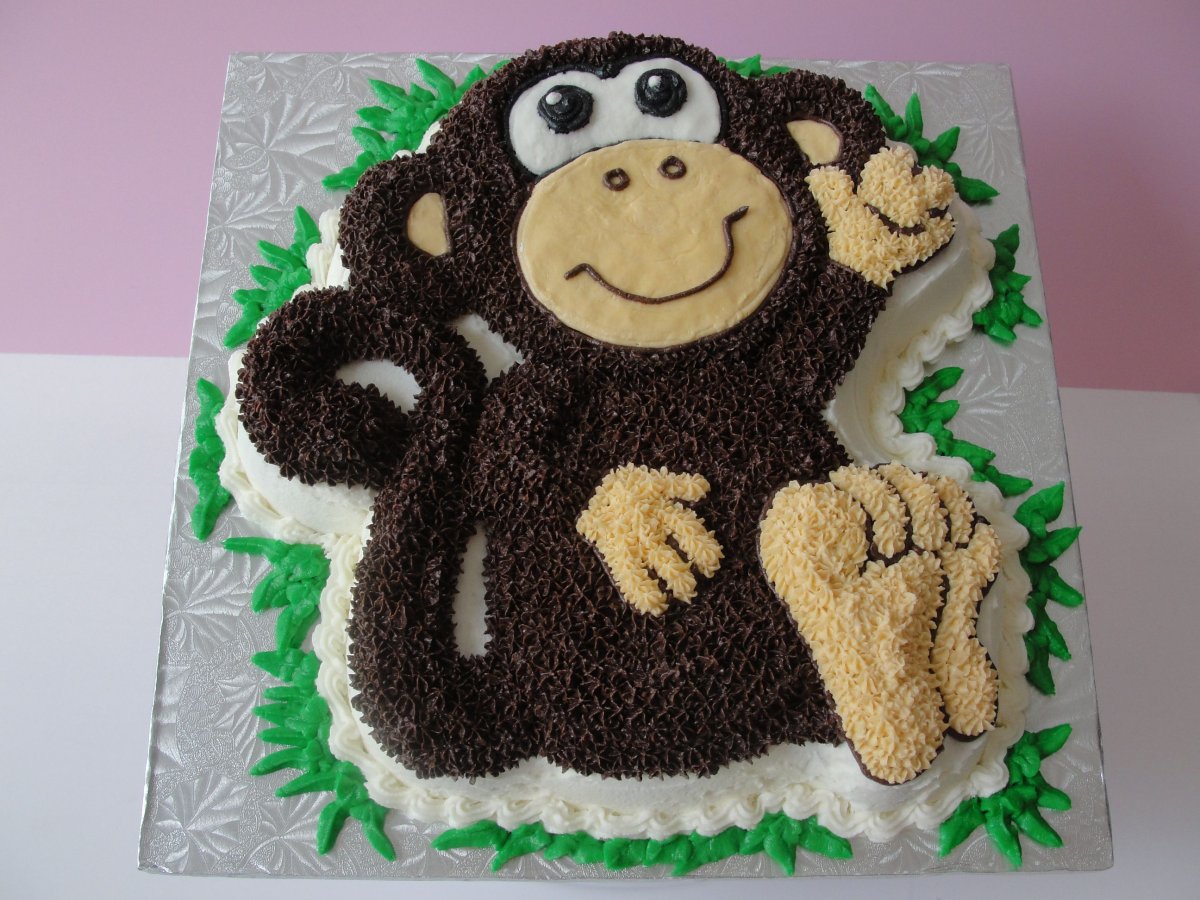Торт обезьяна