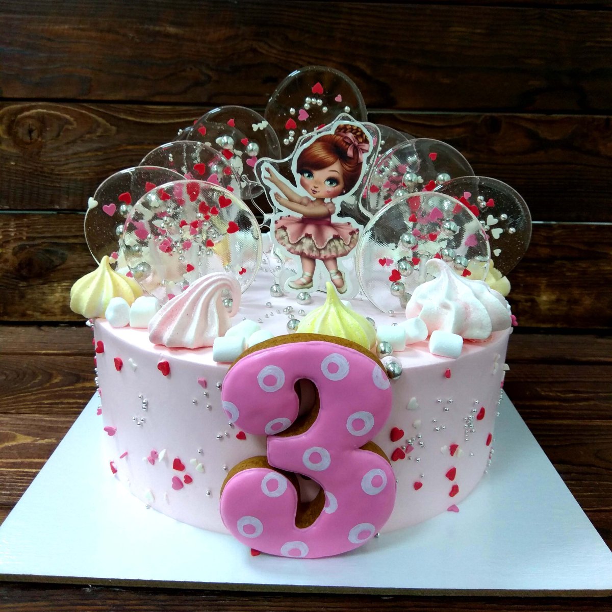 Торт для девочки 5 лет