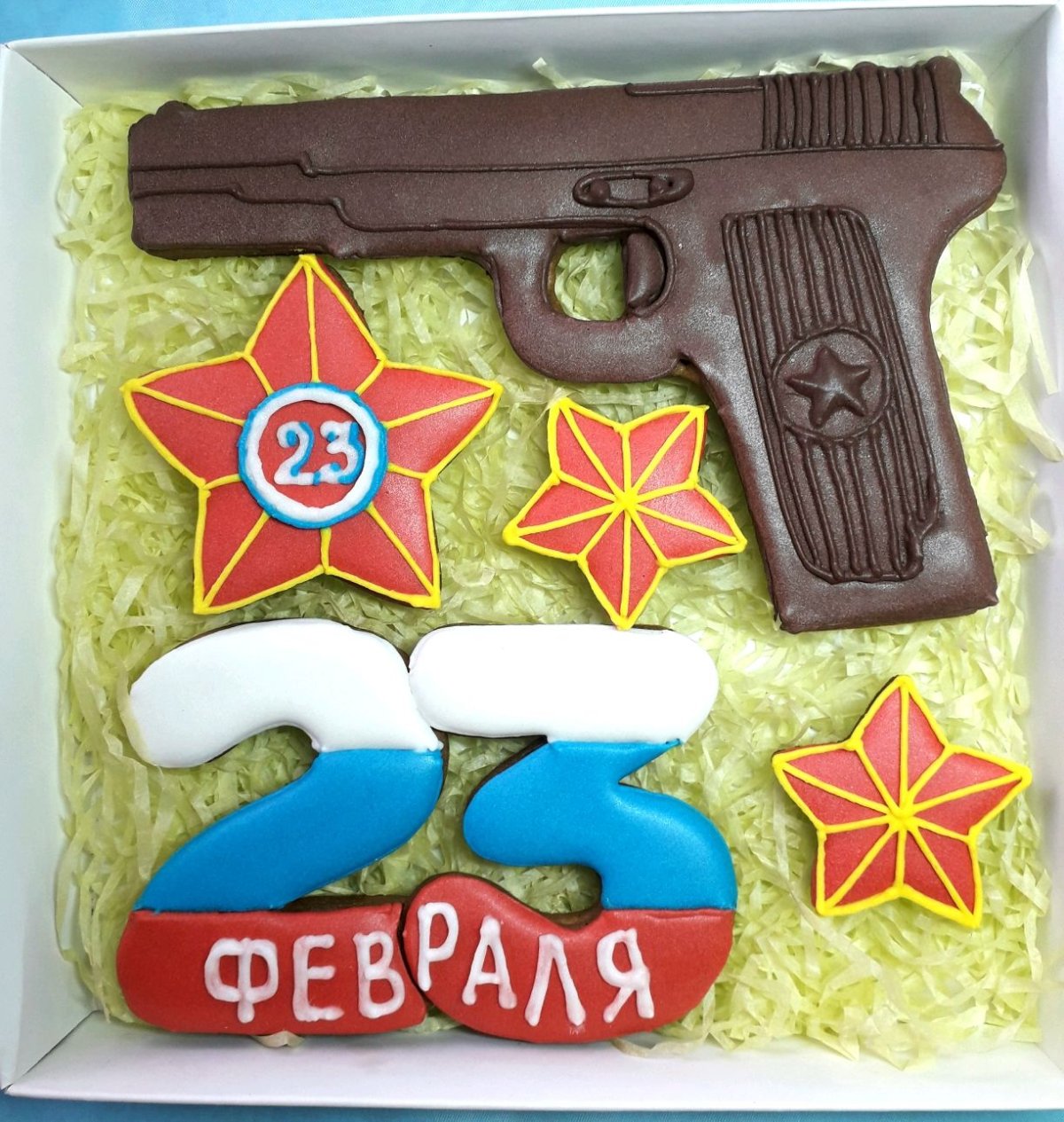 Имбирные пряники на 23 февраля