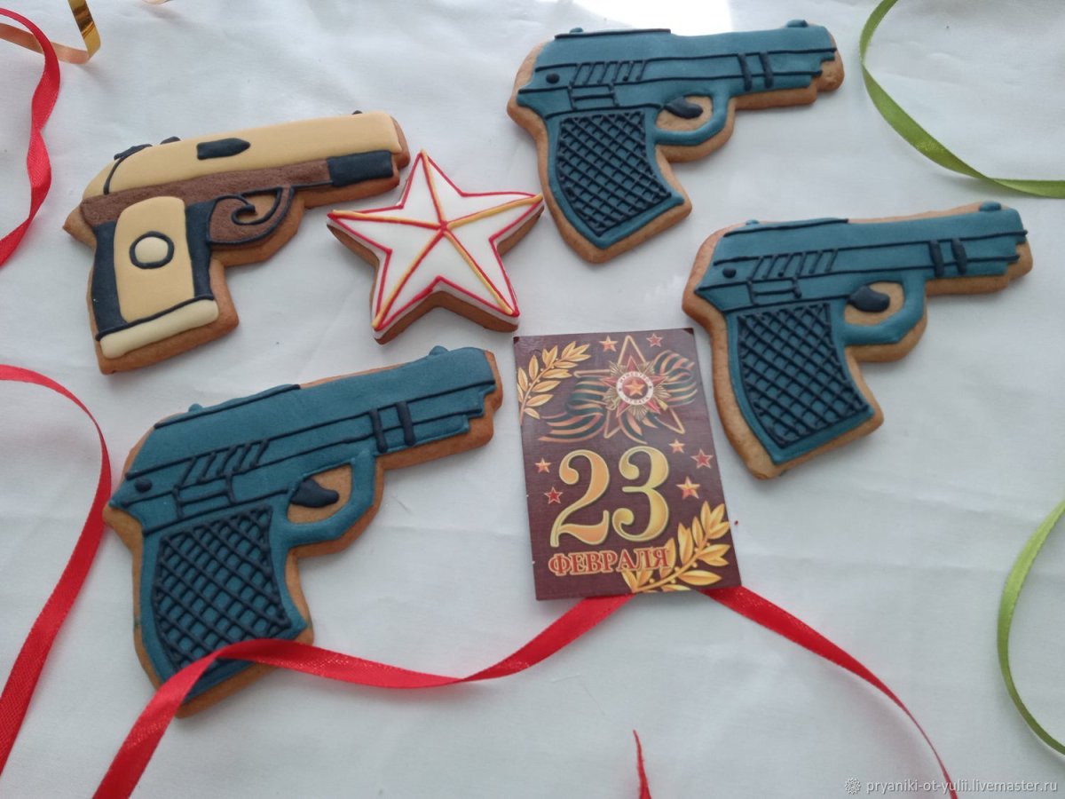 Набор пряников на 23 февраля