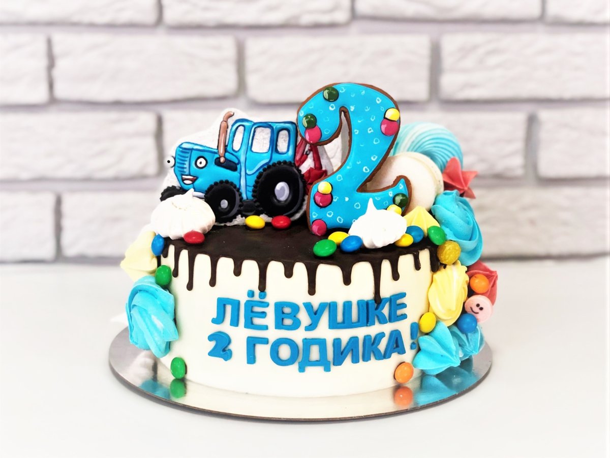 Торт на день рождения мальчику 2 года