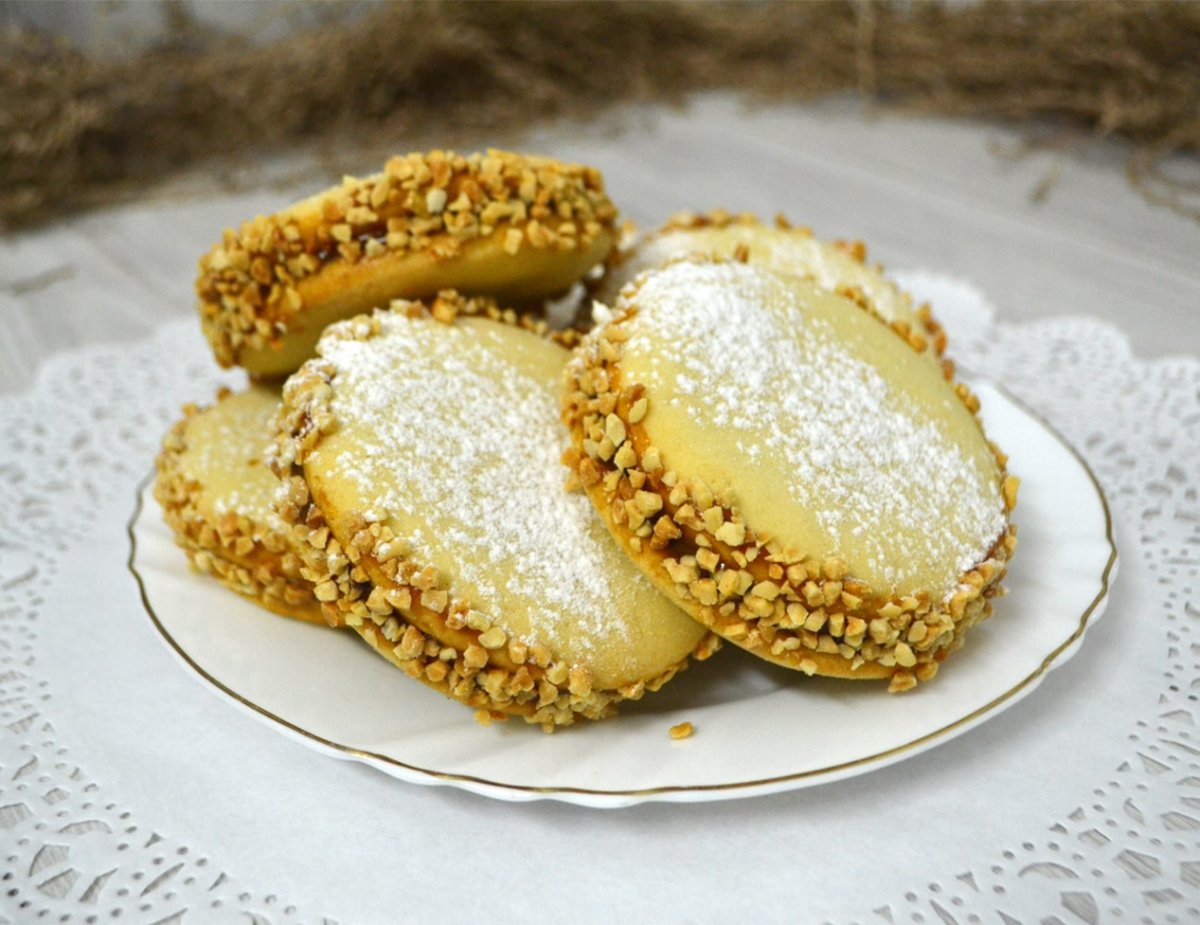 Печенье грецкий орех со сгущенкой