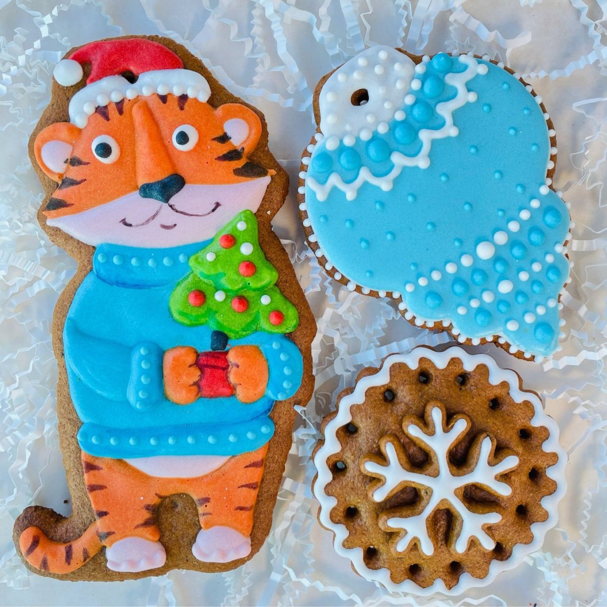 Новогодние имбирные пряники