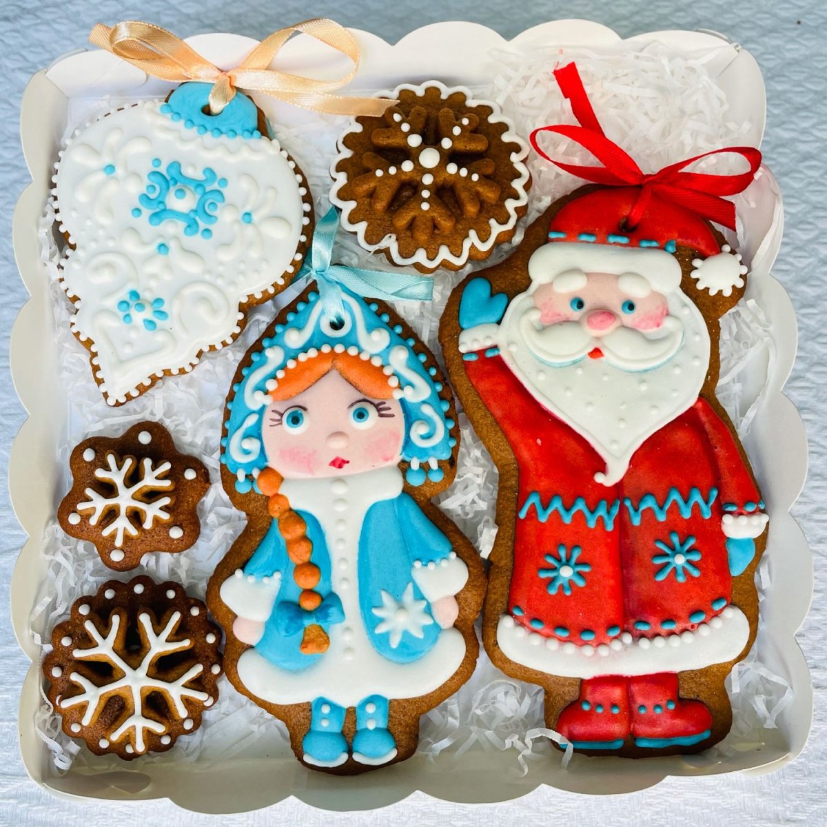 Пряничные новогодние подарки