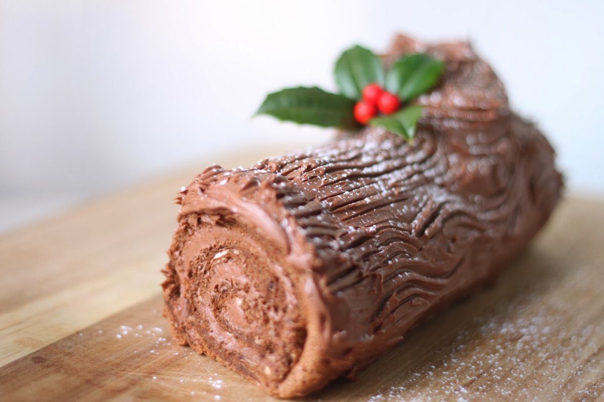 Рождественское полено Буш де Ноэль (Buche de noel)