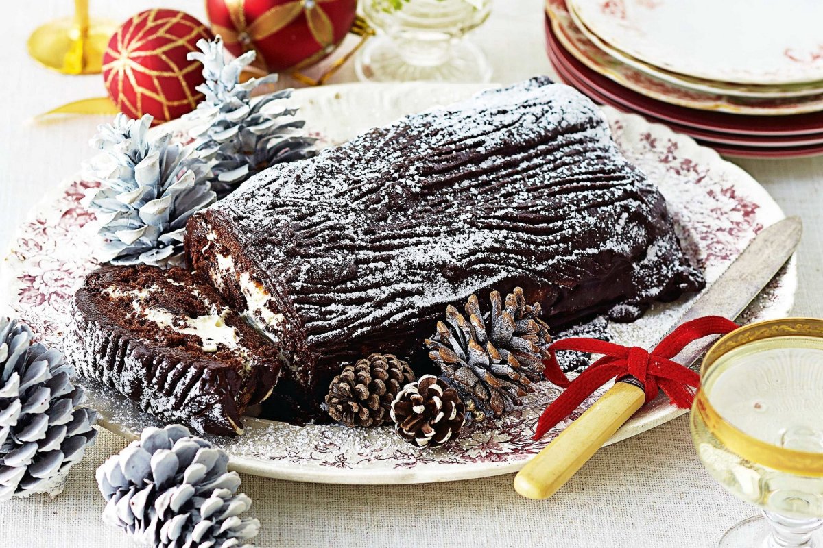 Рождественское полено Bûche de noël