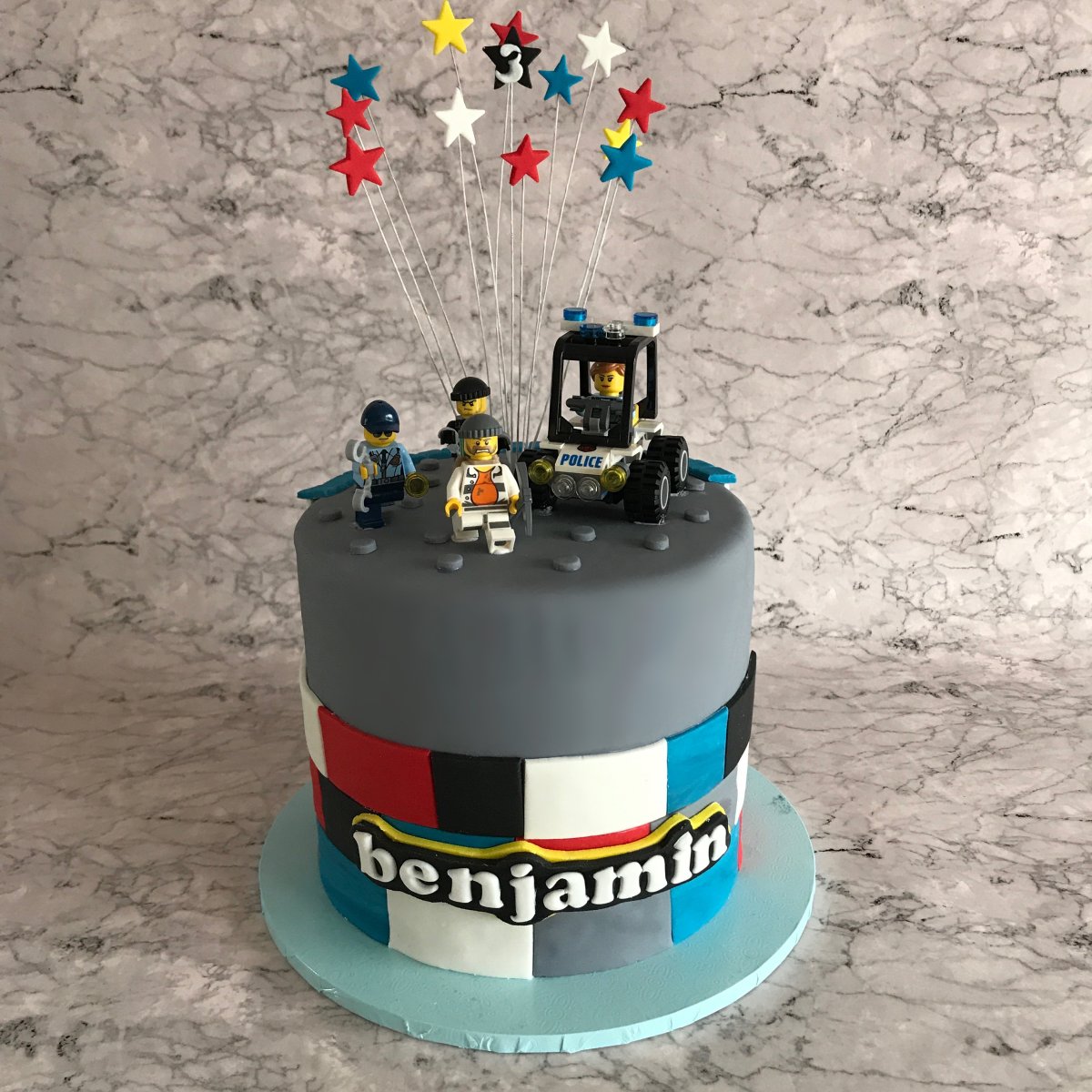 Торт LEGO City