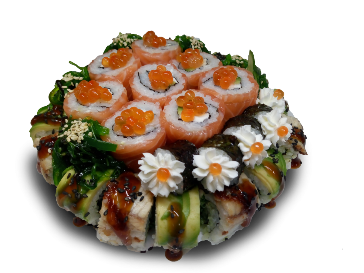 Торт из роллов