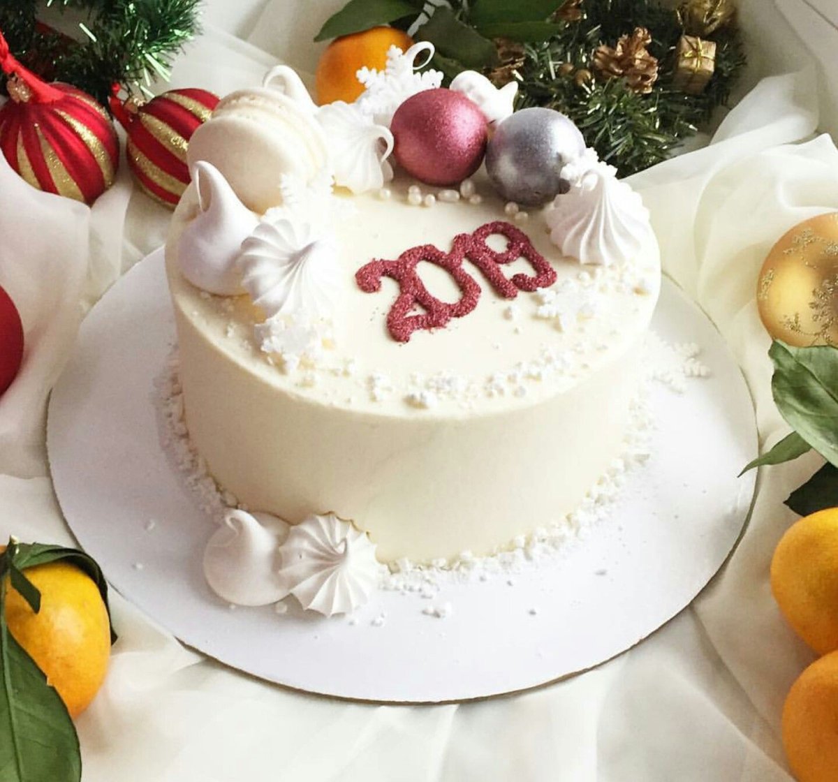 Новогодний торт 2021