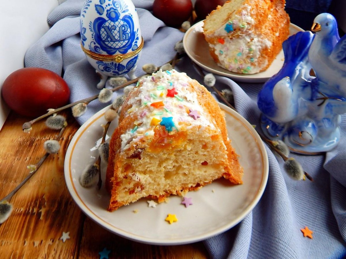 Творожный кулич дизайн упаковка