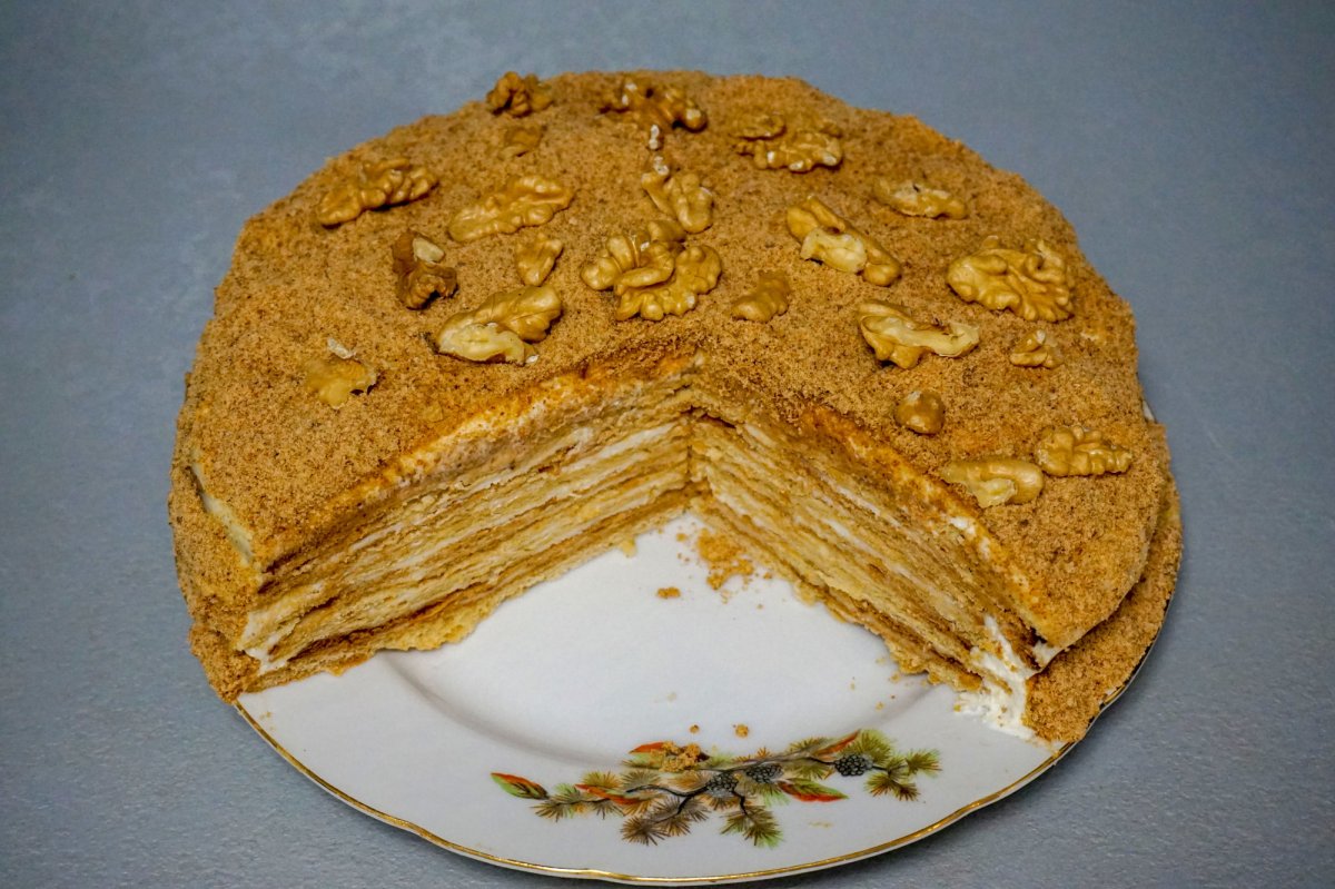 Торт бабочка медовые коржи