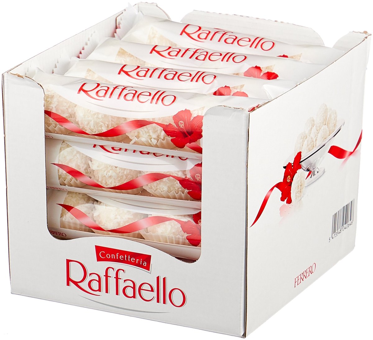 Конфеты Raffaello, с цельным миндальным орехом, в кокосовой обсыпке, 240 г