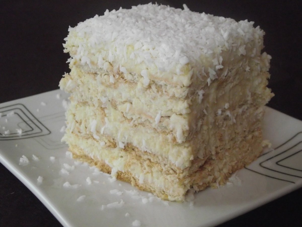 Кокосовый торт Raffaello