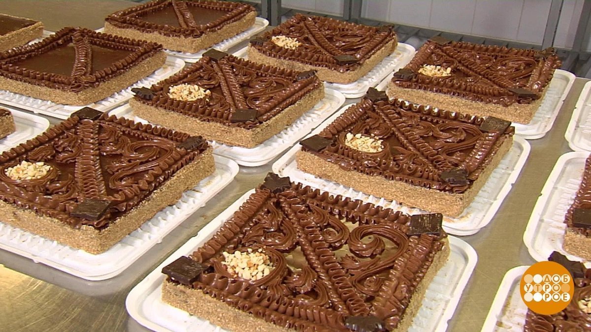 Советские торты и пирожные