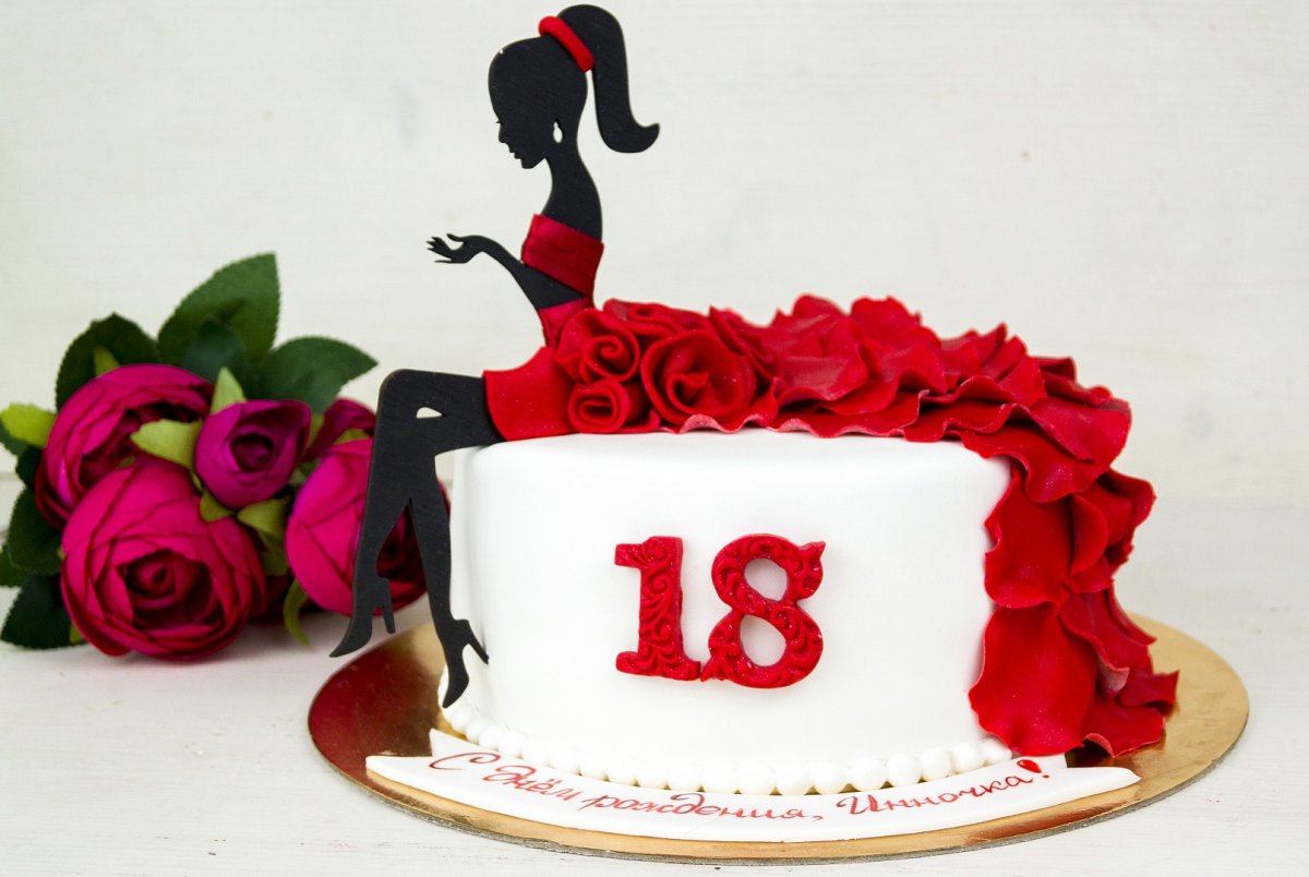 Торт на 18 лет парню