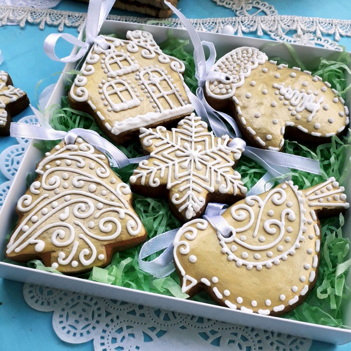 Пряники Николайчики Рождественские