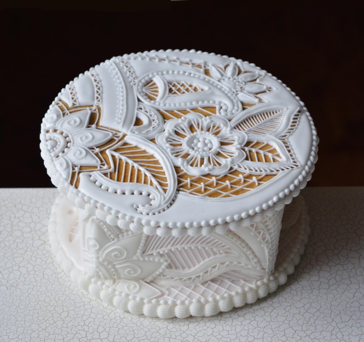 Рисовальная Королевская глазурь.