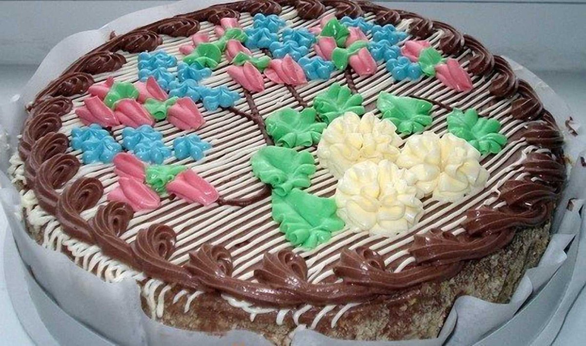 Торт Ромашка Рошен