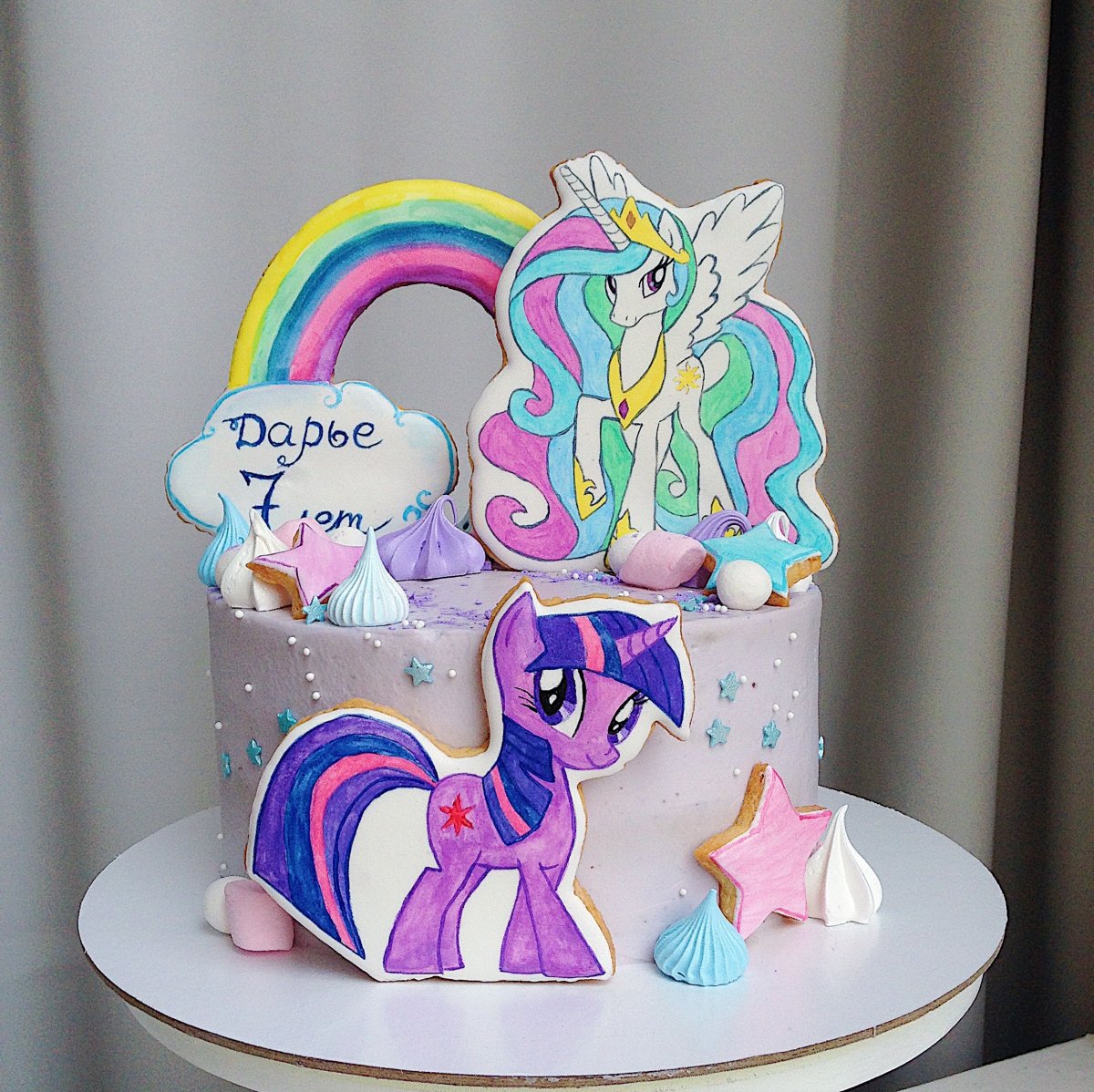 Торт my little Pony Celestia