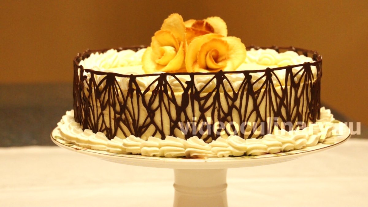 Charlotte russe Cake