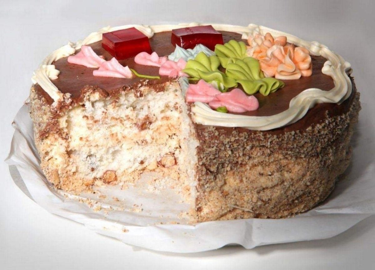 Киевский торт бисквитный