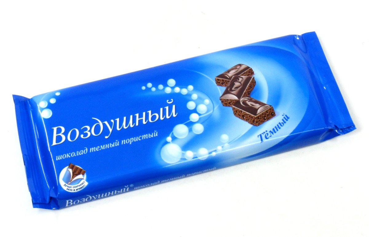 Шоколад воздушный темный пористый, 85г