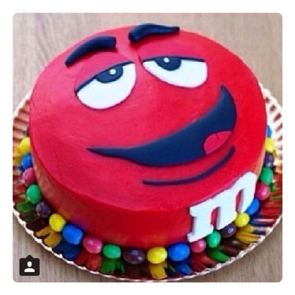 Торт m&m