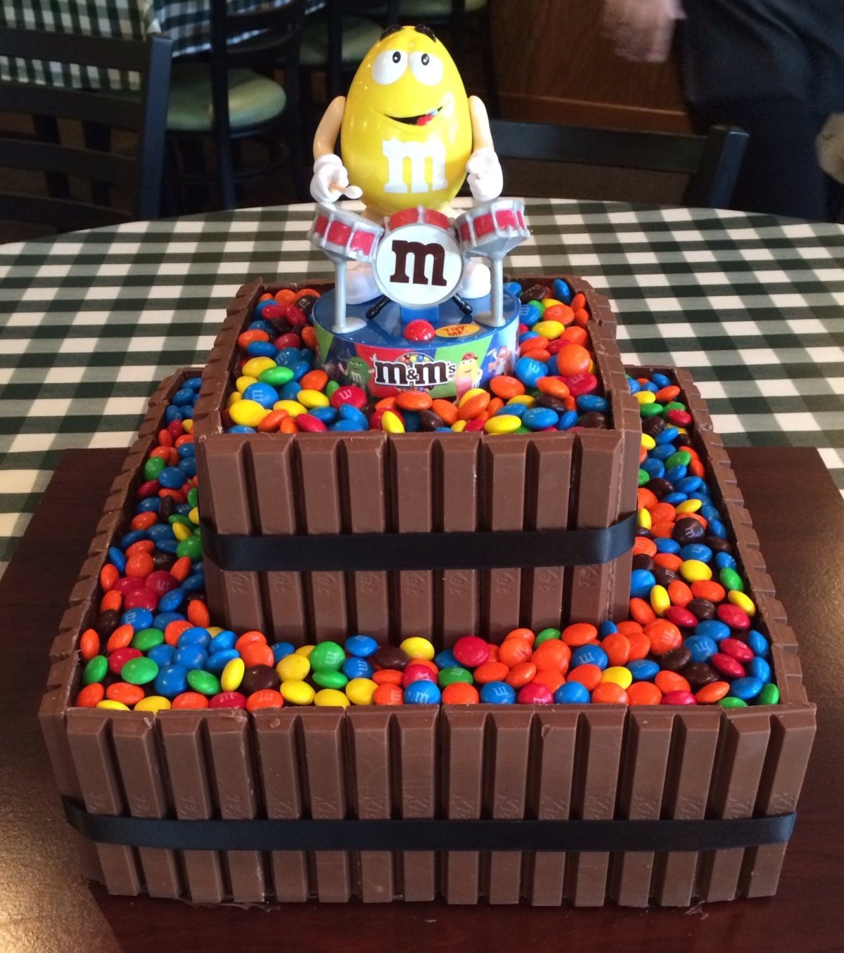 Торт m&m