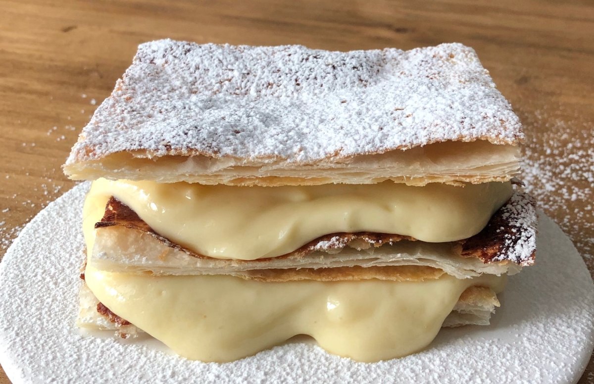 Миллефолье с маскарпоне